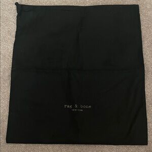 Rag & Bone Black Storage Bag